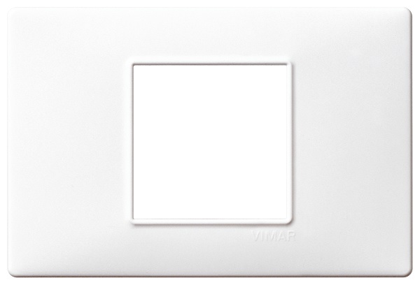 Placca 2m Centrali Tecnopolimero Bianca